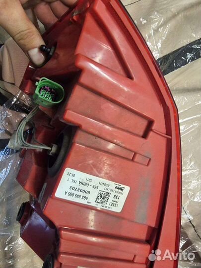 Задние фонари audi a6 c7 дорест левые