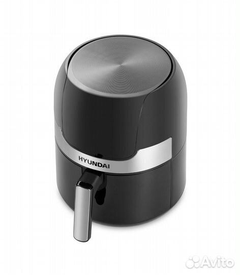Аэрогриль Hyundai HYF-3555, черный, серебристый