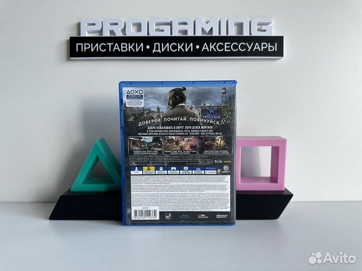 Far Cry 5 диск для sony ps4