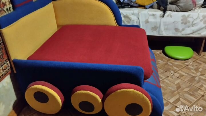Детская кровать Паровоз