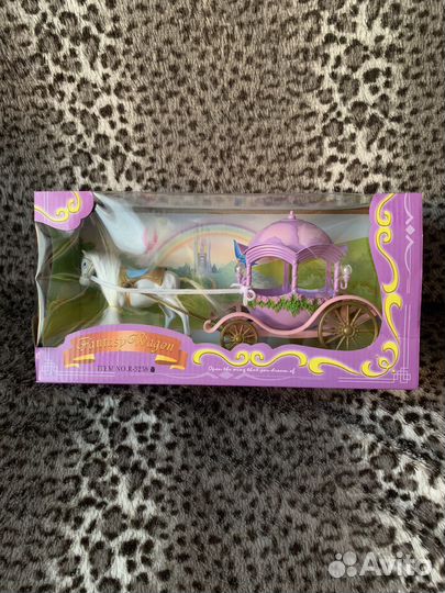 Касса игровая, карета с лошадью, набор парикмахера