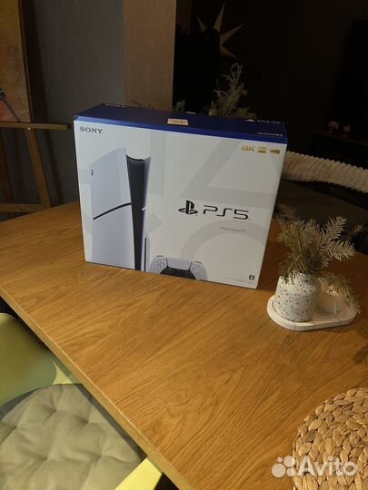 Sony playstation 5 slim с дисководом 1tb (новая)