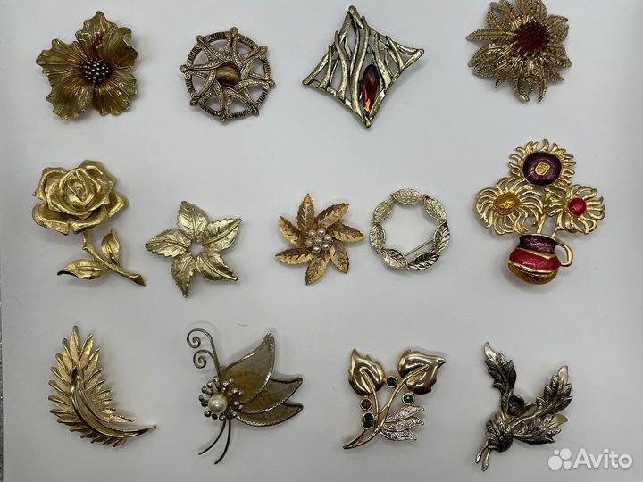 Распродажа Брошь Винтаж