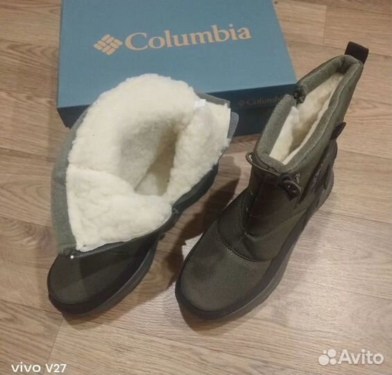 Дутики зимние новые Columbia Gore-tex с мехом