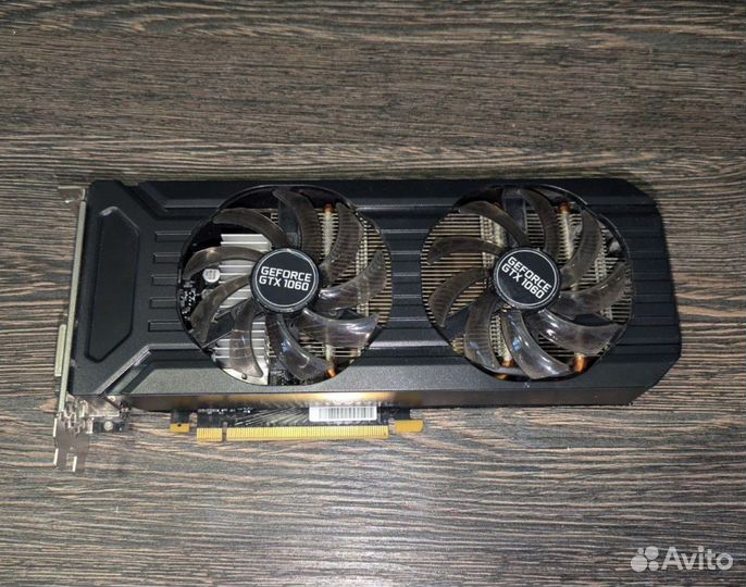 Видеокарта gtx 1060 6gb palit dual