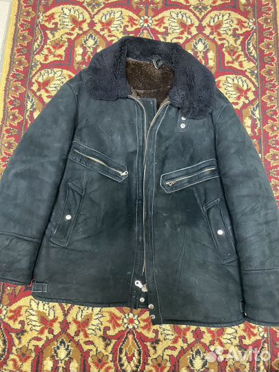 Куртка лётная из овчины нагольная