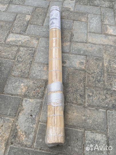 Штора рулонная из бамбука