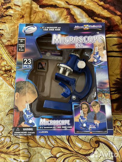 Детский микроскоп