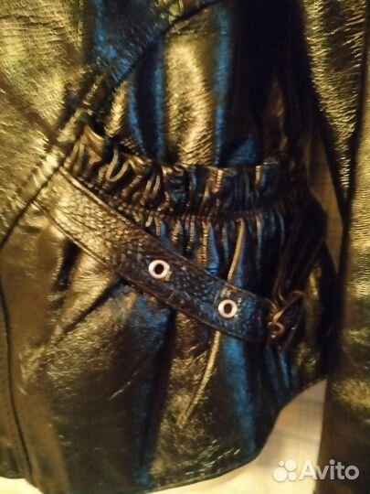 Куртка кожаная женская 46 48