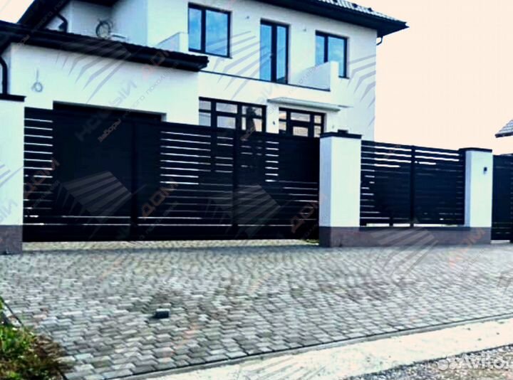 Забор Ранчо из металла