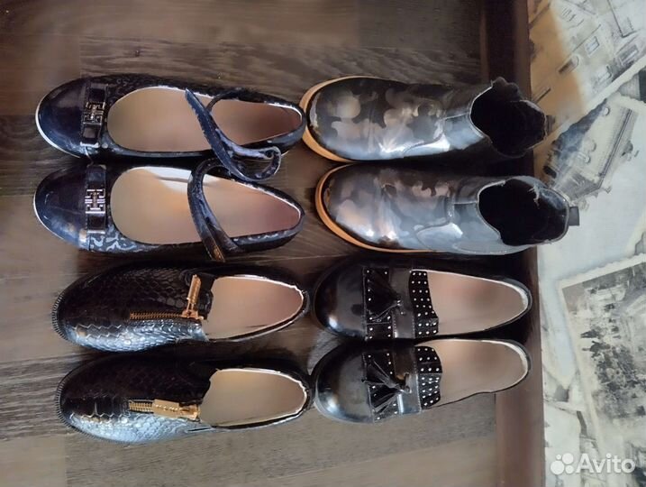 Детская обувь для девочек пакетом 33