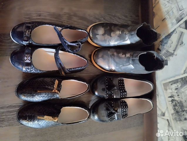 Детская обувь для девочек пакетом 33