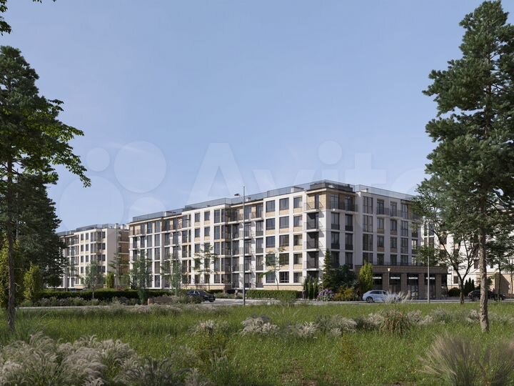 2-к. квартира, 64,5 м², 1/5 эт.