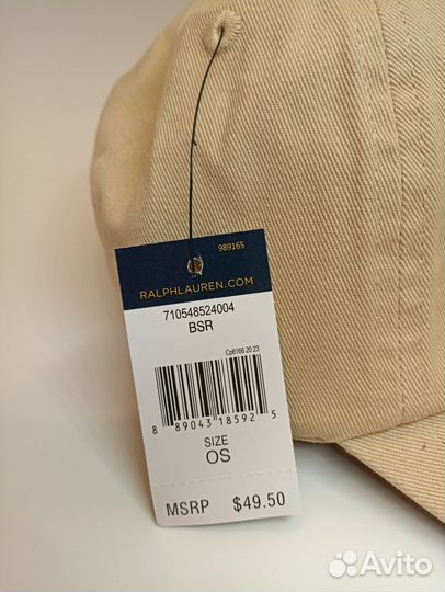 Кепка ralph lauren