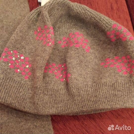 Комплект шапочка + шарф