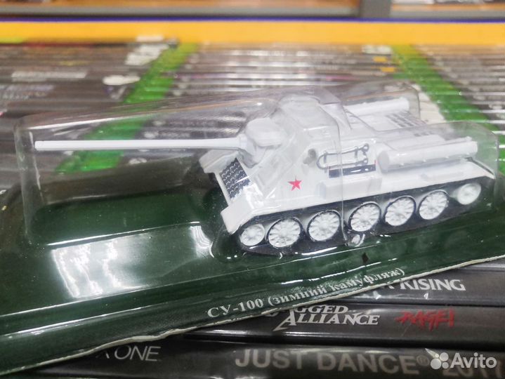 Модель су-100(Зимний Камуфляж)