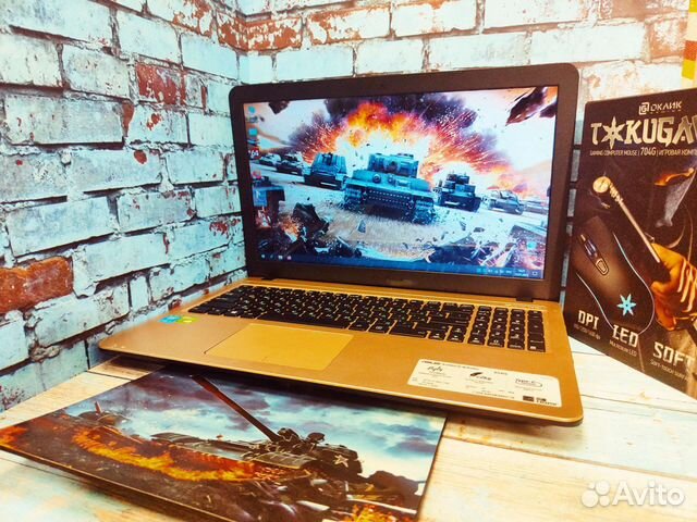 Игровой ноутбук. С гарантией. Идеальное состояние