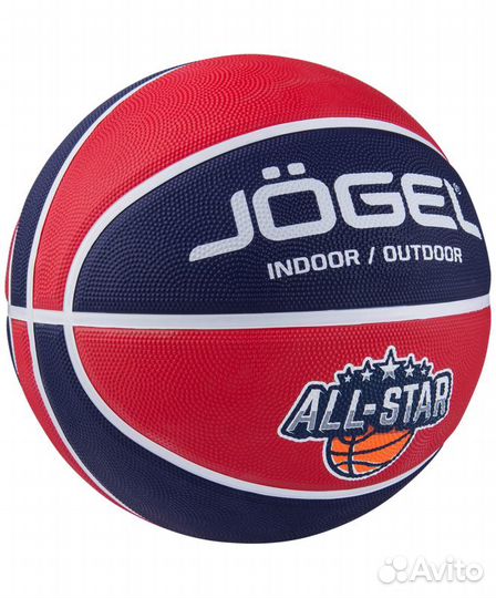 Мяч баскетбольный Streets ALL-star №3, Jögel