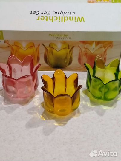 Подсвечники Тюльпан