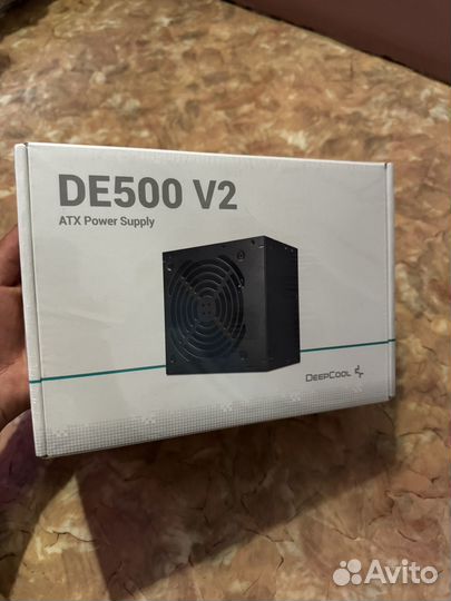 Блок питания новый 500w deepcool de500 v2