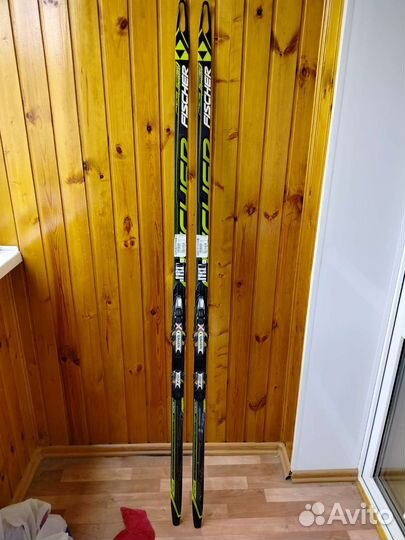 Лыжи беговые fisher коньковые