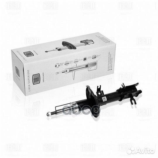 Амортизатор chevrolet aveo 03- газ. пер. лев