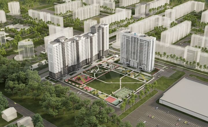 1-к. квартира, 43 м², 18/20 эт.