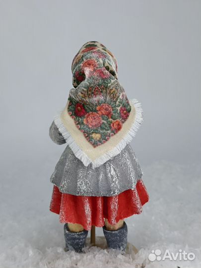 Ватная игрушка