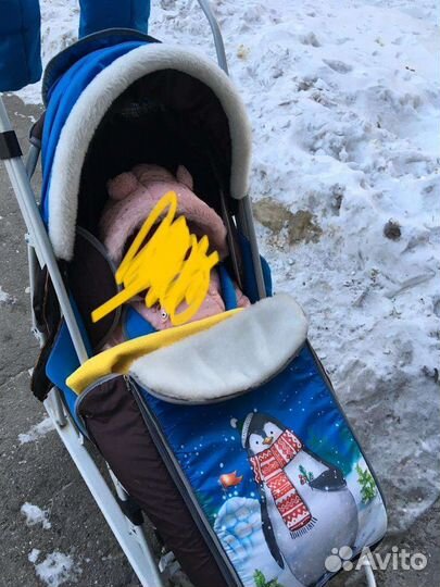 Санки коляска