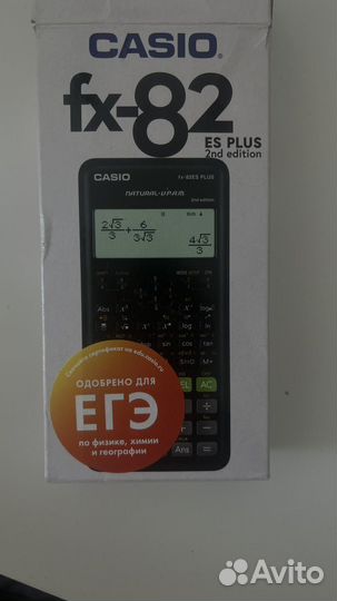 Калькулятор casio fx 82es plus