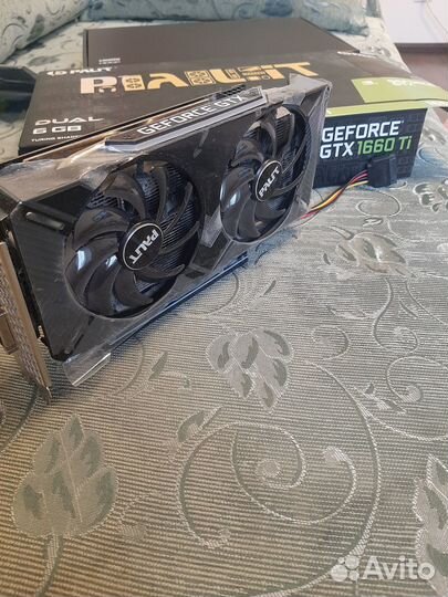 Видеокарта palit gtx 1660 ti 6 gb