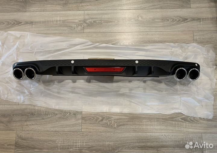 Диффузор заднего бампера Skoda Octavia A7