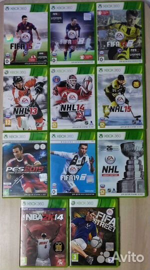 Спорт Диски Лицензия Xbox 360