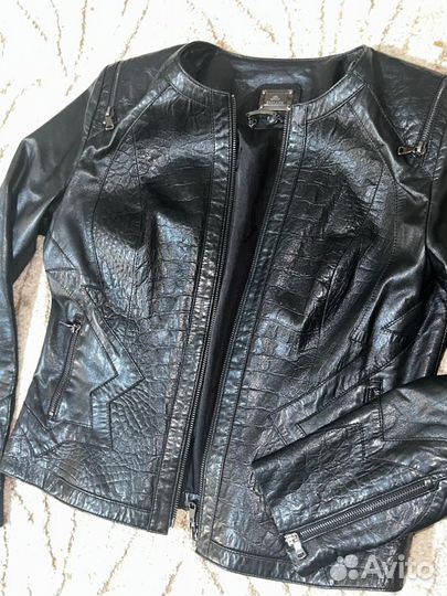 Куртка кожаная женская