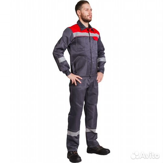 Костюм рабочий Тимбер с полукомбинезоном