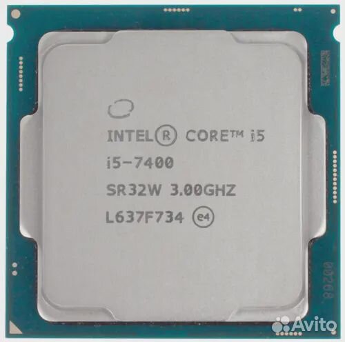 Процессор IntelCore i5-7400CPU 3.00GHz + описание