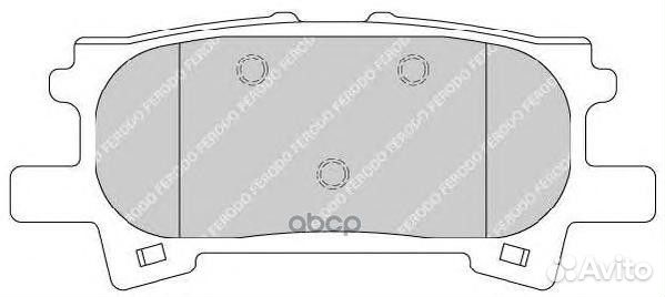 FDB1731 FDB1731 Тормозные колодки дисковые OE '
