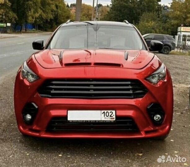 Капот на Infiniti fx 37 Agressor