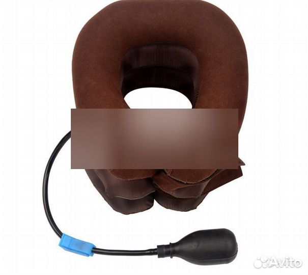 Шейная ортопедическая подушка-массажер для шеи