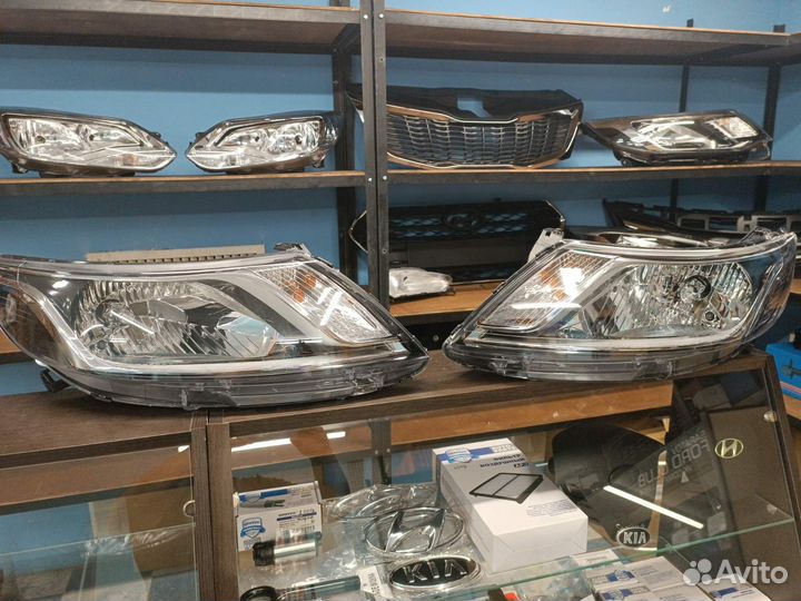 Фара kia rio 3 левая
