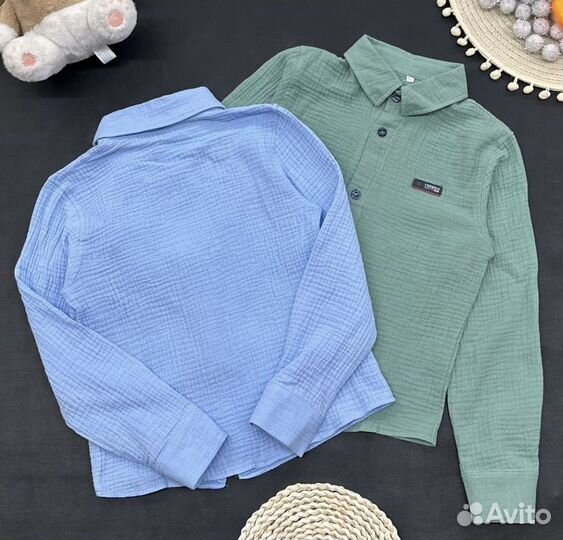 Рубашка из муслина детская 128-152