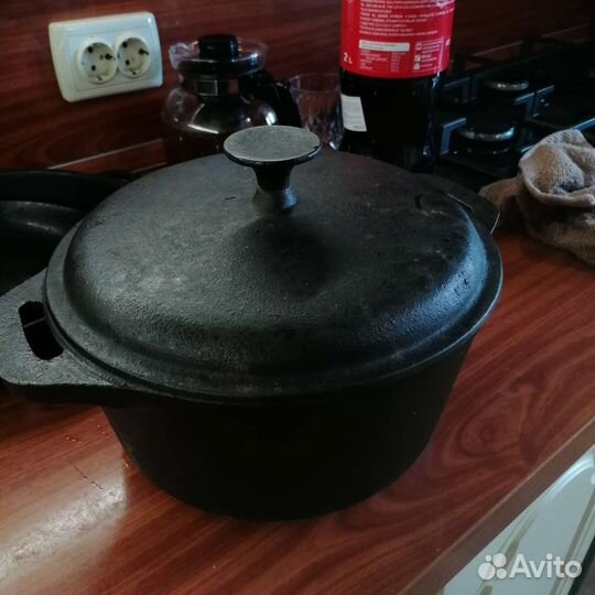 Казан чугунный