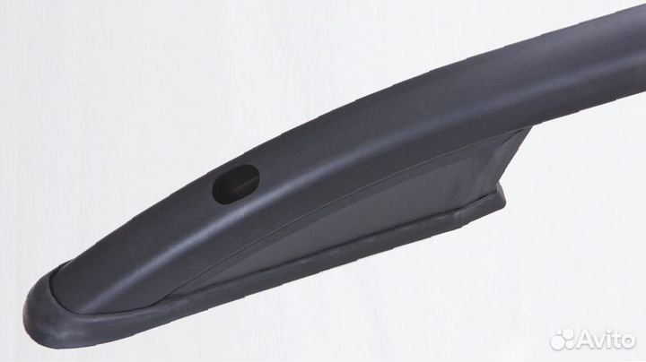 Рейлинги fiat doblo 2010+ черные