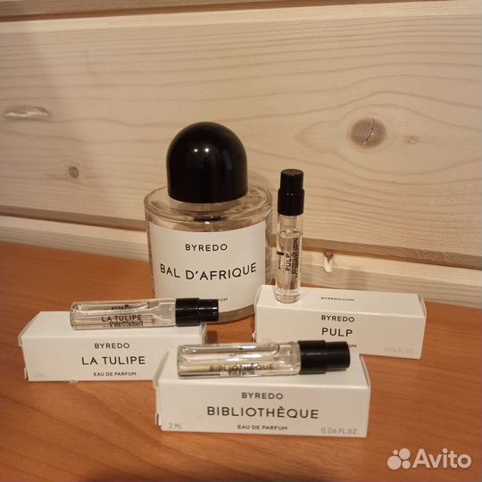 Frederic Malle миниатюры, Byredo пробники