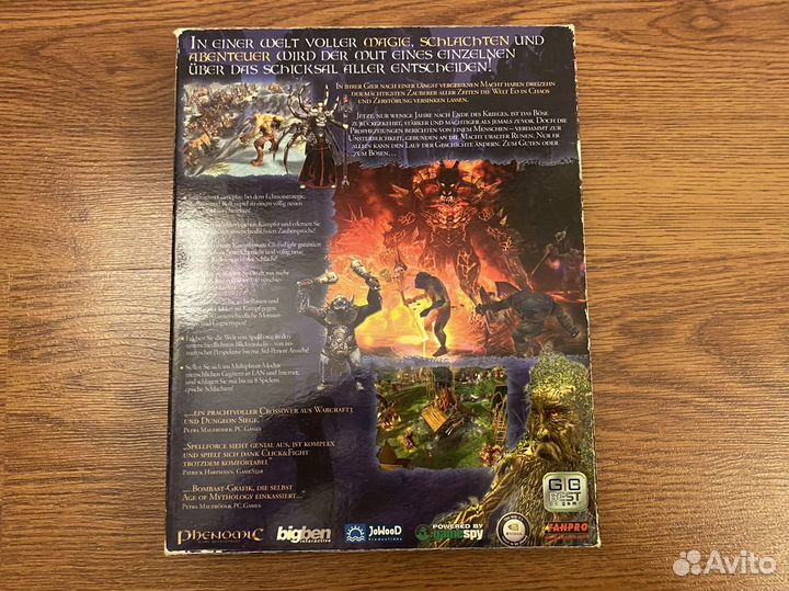 Spellforce THE order OF dawn PC CD-ROM BIG BOX