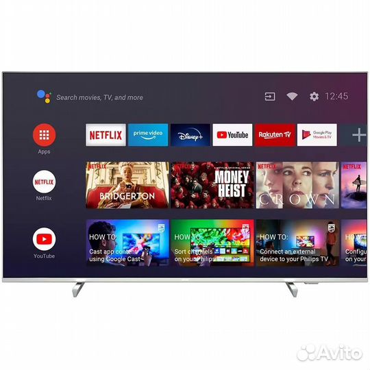 Телевизор 4K UHD LED на базе ос Android TV