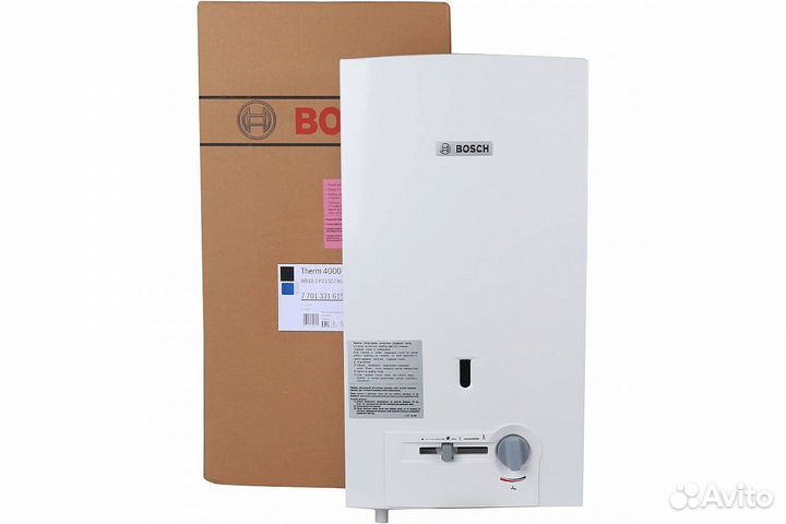 Газовая колонка bosch WR 13-2 P Silver 23кВт
