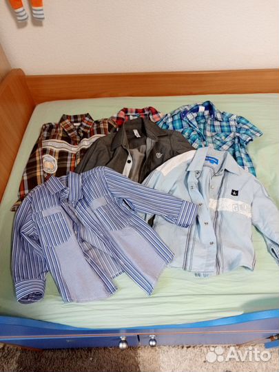 Рубашки для мальчика 92 98