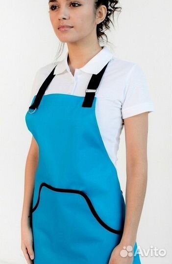 Чёрный китель поварской женский