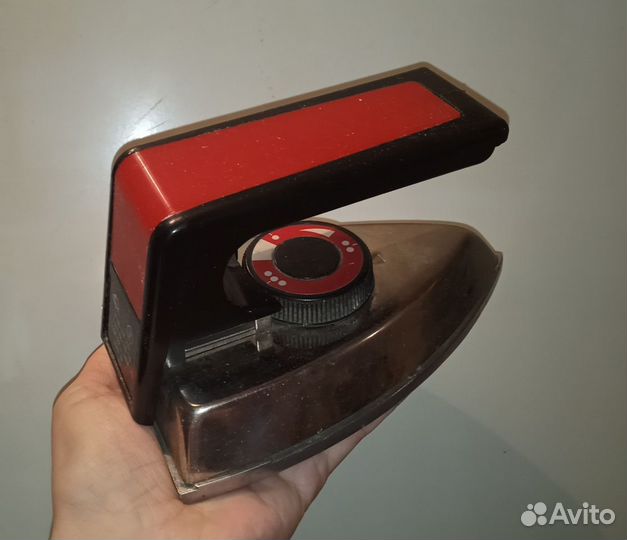 Разборный мини-утюг дорожный СССР, провода нет